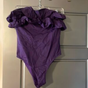 Zara Ruffle swimsuit    sold out